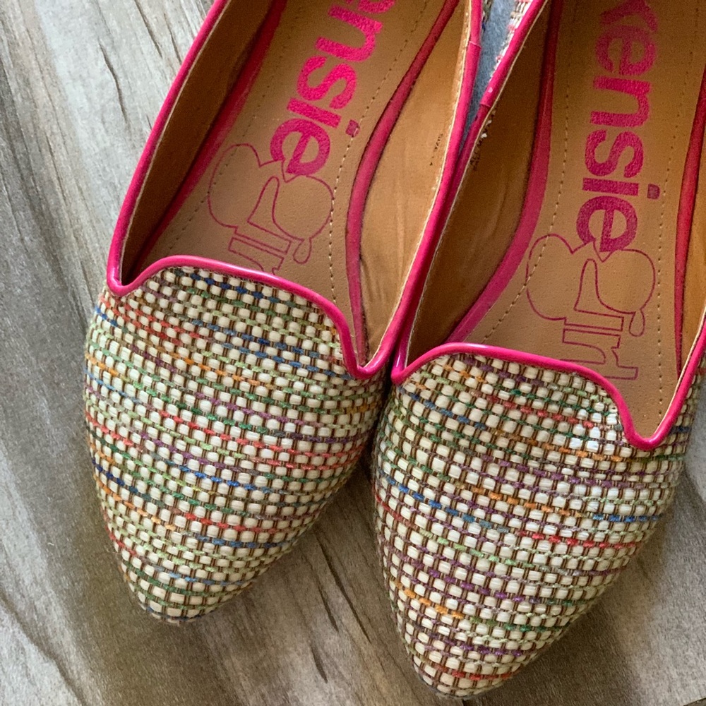 Kensie girl multi color loafers